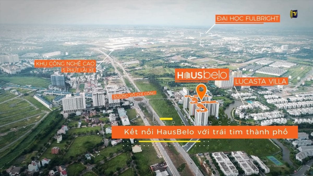 Vị tr&iacute; HausBelo Quận 9