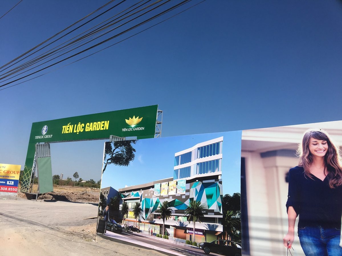 Thực tế tại dự &aacute;n Tiến lộc Garden