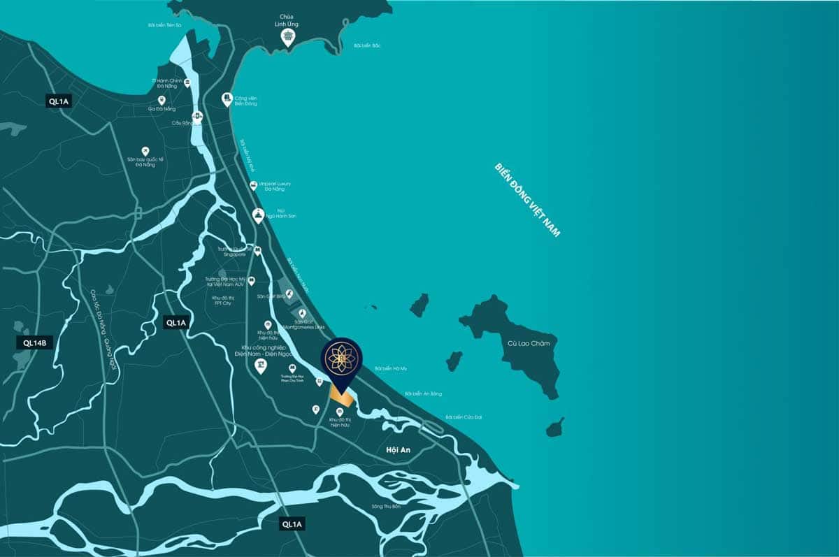 Vị trí Dự án Đất nền Rosa Riverside Complex Vị trí Dự án Đất nền Rosa Riverside Complex