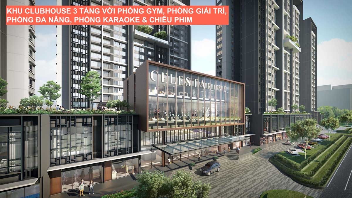DỰ ÁN CĂN HỘ CELESTA RISE KEPPEL LAND NHÀ BÈ khu clubhouse du an celesta rise - DỰ ÁN CĂN HỘ CELESTA RISE KEPPEL LAND NHÀ BÈ