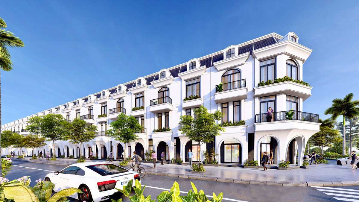 Phối cảnh Shophouse Dự án Vạn Phát Avenue Sóc Trăng Phối cảnh Shophouse Dự án Vạn Phát Avenue Sóc Trăng