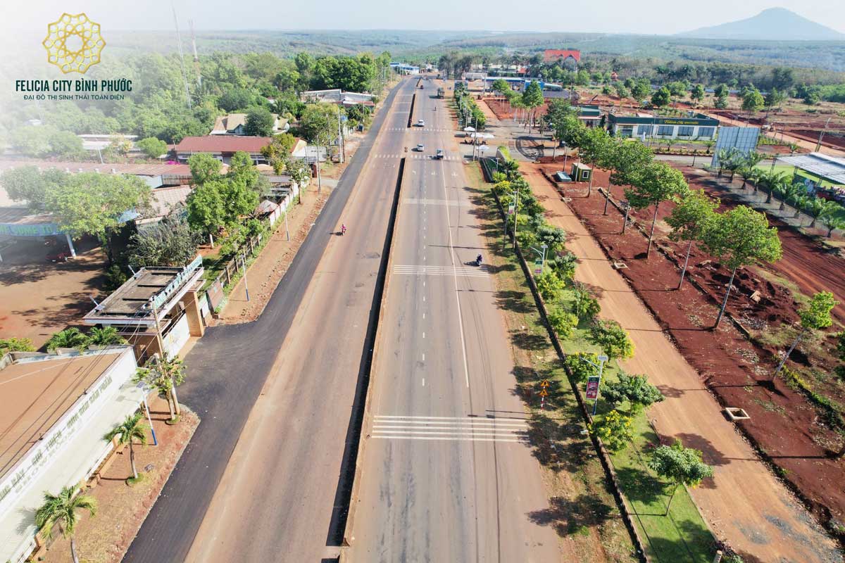 FELICIA CITY BÌNH PHƯỚC Cap nhat Tien do thi cong Du an Felicia City Binh Phuoc moi nhat 2022 - FELICIA CITY BÌNH PHƯỚC