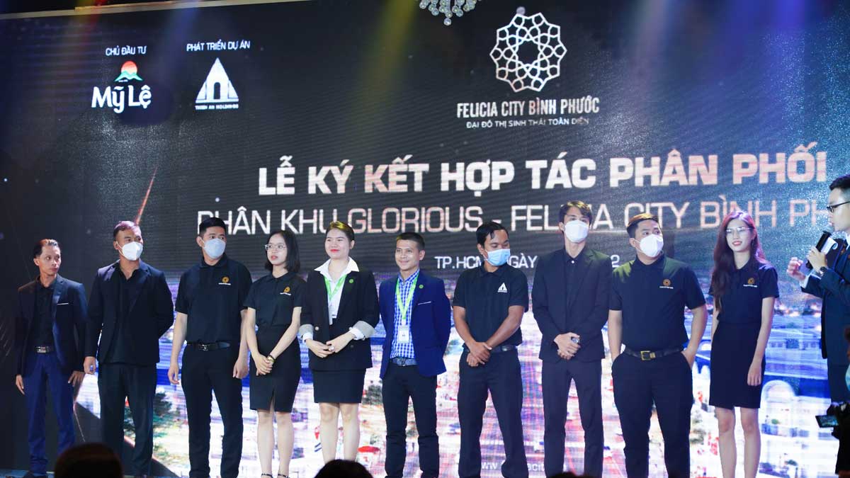 FELICIA CITY BÌNH PHƯỚC Kickoff Phan khu Glorius Du an Felicia City Binh Phuoc - FELICIA CITY BÌNH PHƯỚC