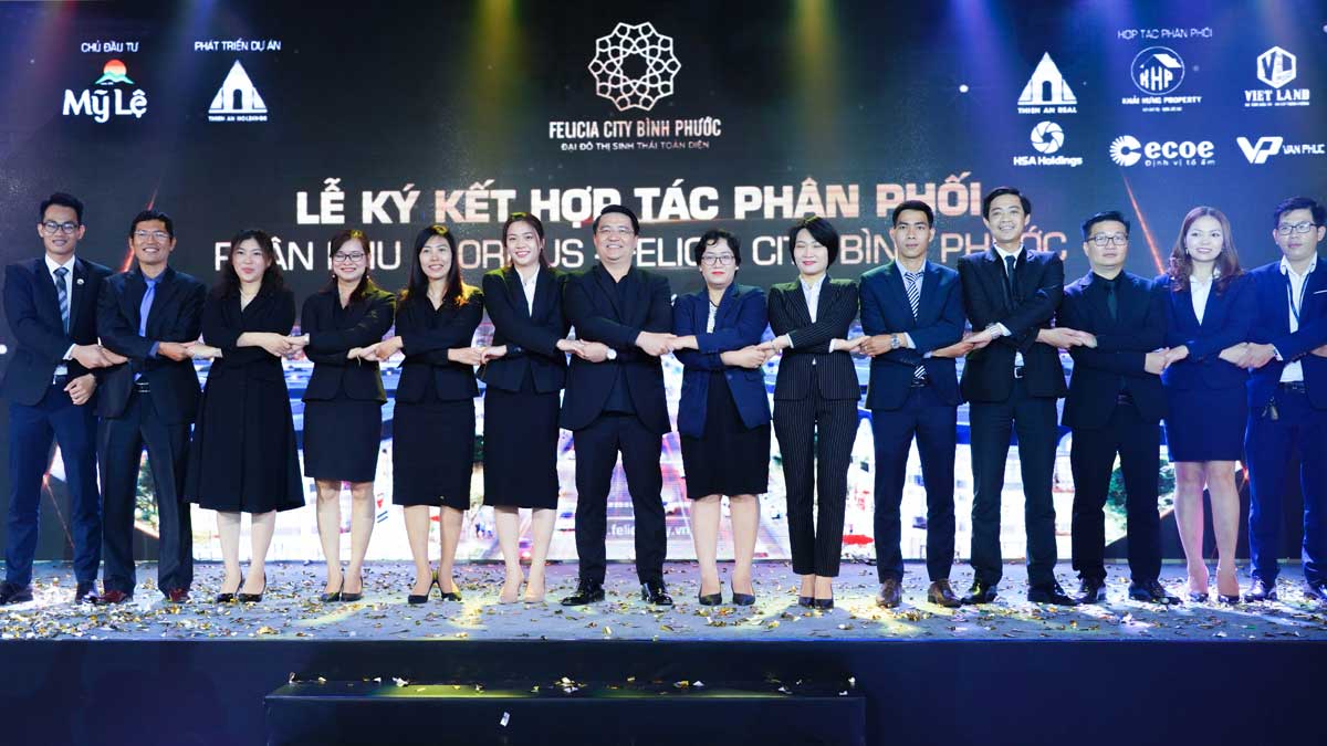 FELICIA CITY BÌNH PHƯỚC Le ky ket hop tac Du an Felicia City Binh Phuoc - FELICIA CITY BÌNH PHƯỚC