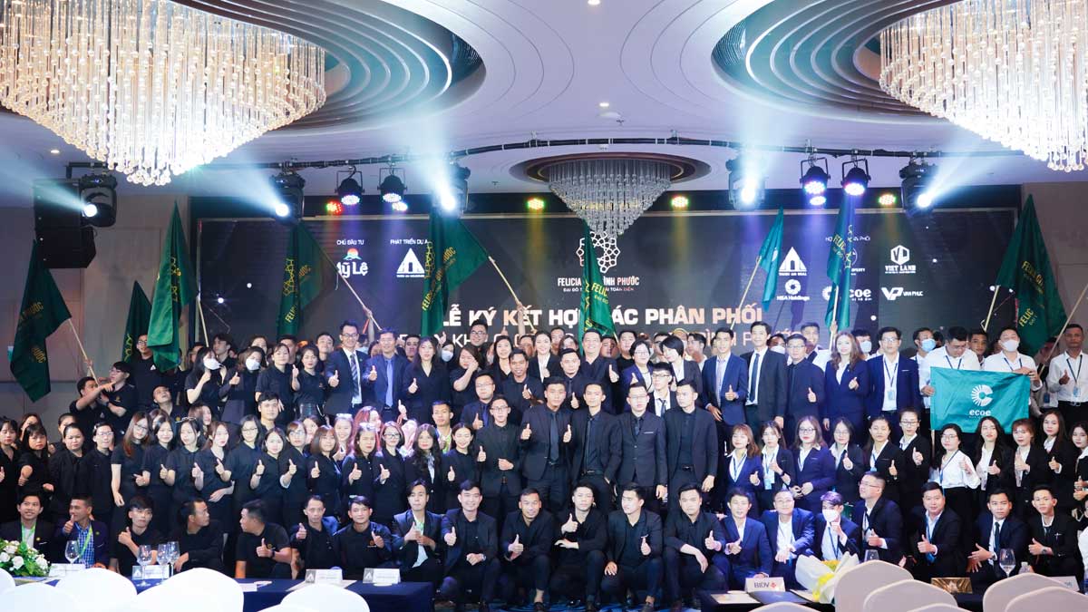 FELICIA CITY BÌNH PHƯỚC Le ky ket phan phoi Du an Felicia City Binh Phuoc - FELICIA CITY BÌNH PHƯỚC