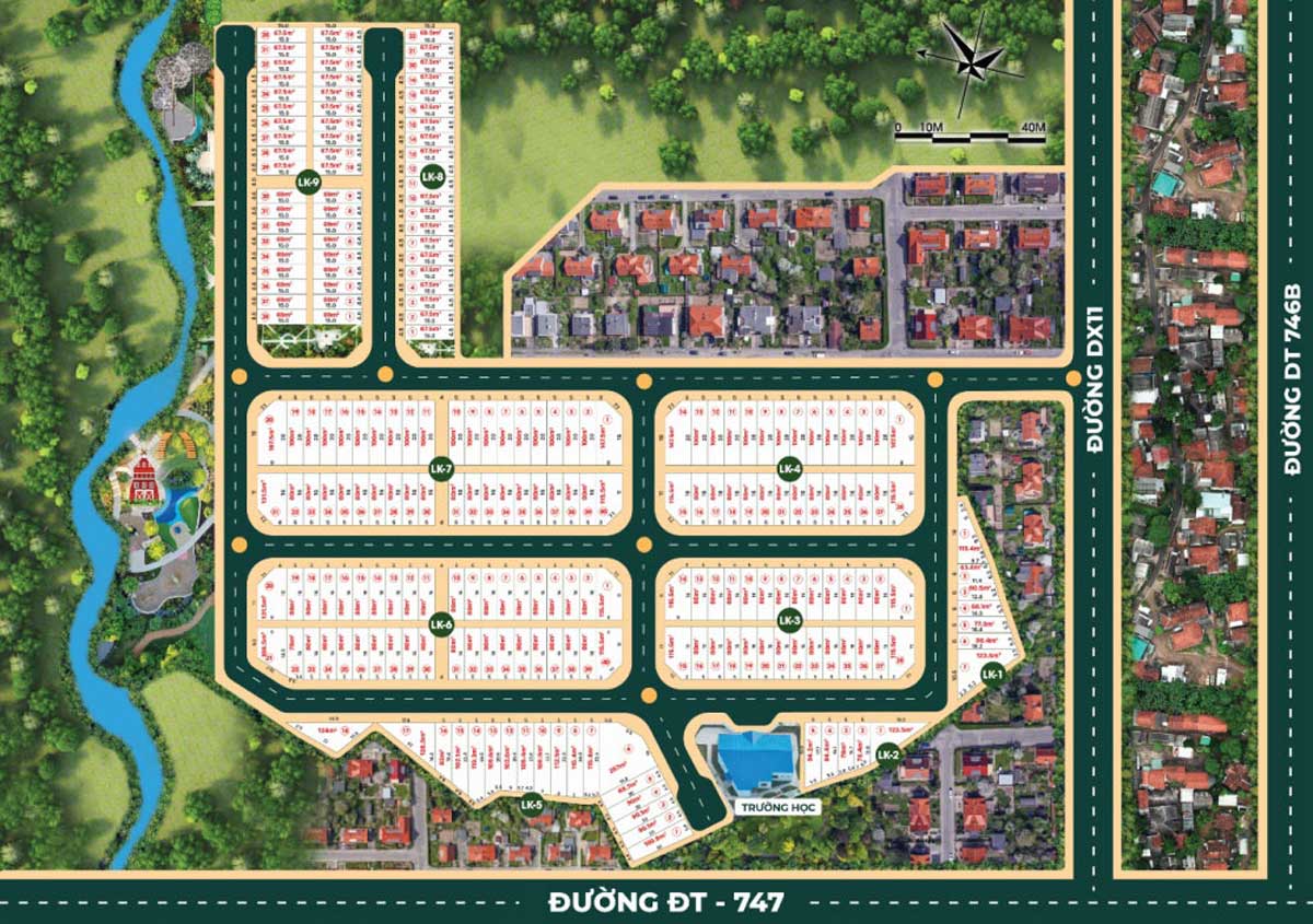 Mặt bằng phân lô Dự án Tân Uyên Central Point Mặt bằng phân lô Dự án Tân Uyên Central Point