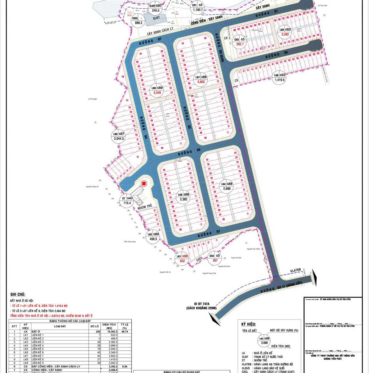 Mặt bằng 1/500 Dự án Tân Uyên Central Point Mặt bằng 1/500 Dự án Tân Uyên Central Point
