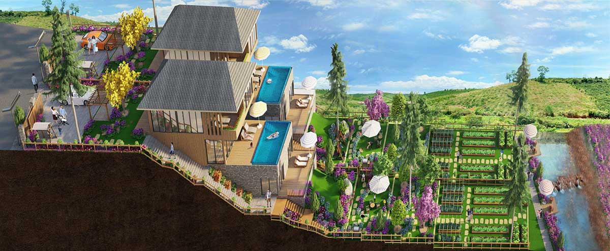 Biệt thự Green Villa Bảo Lộc Biệt thự Green Villa Bảo Lộc