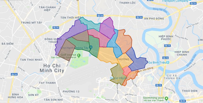 KHOẢNG CÁCH TỪ GÒ VẤP ĐẾN TRUNG TÂM QUẬN 1 KHOẢNG 7 KM