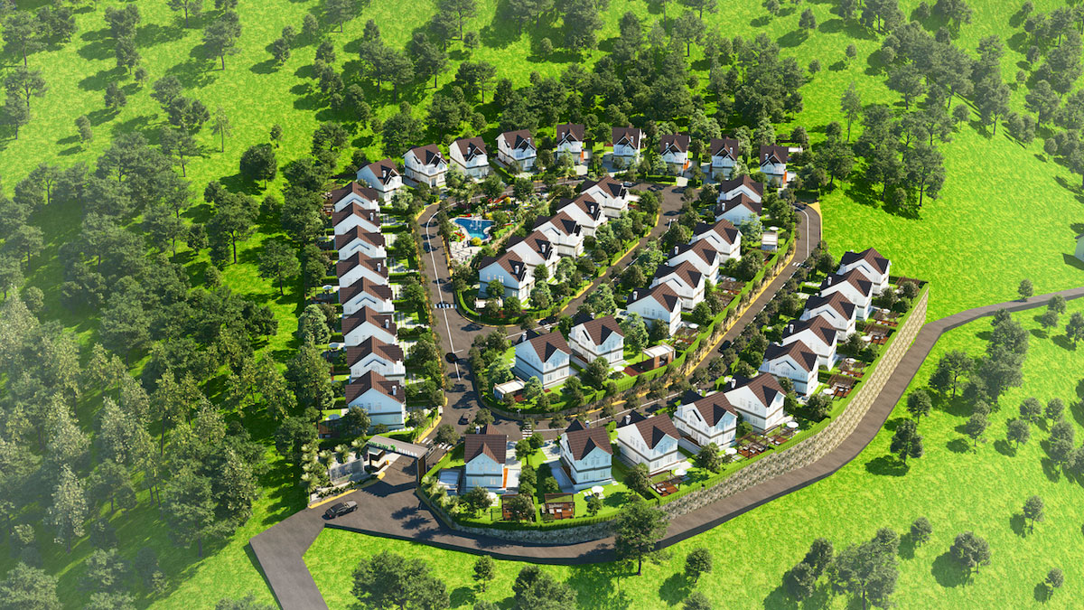 Phối cảnh Dự án Đất nền Biệt thự Nam Ban Villas