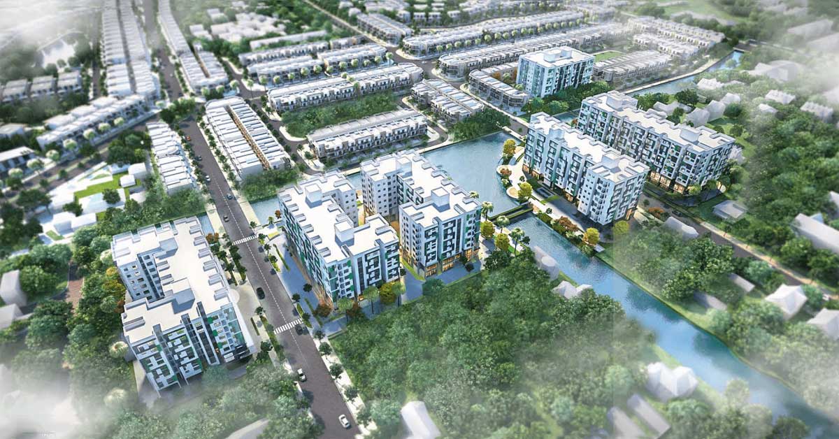 Phối cảnh Dự án Căn hộ Chung cư Nhà ở xã hội Dragon E-Home Quận 9