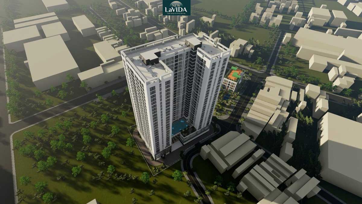 Phối cảnh Dự án Căn hộ Chung cư Nhà ở Xã hội New Lavida Bình Dương
